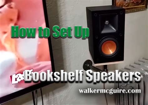 How to Set Up Bookshelf Speakers