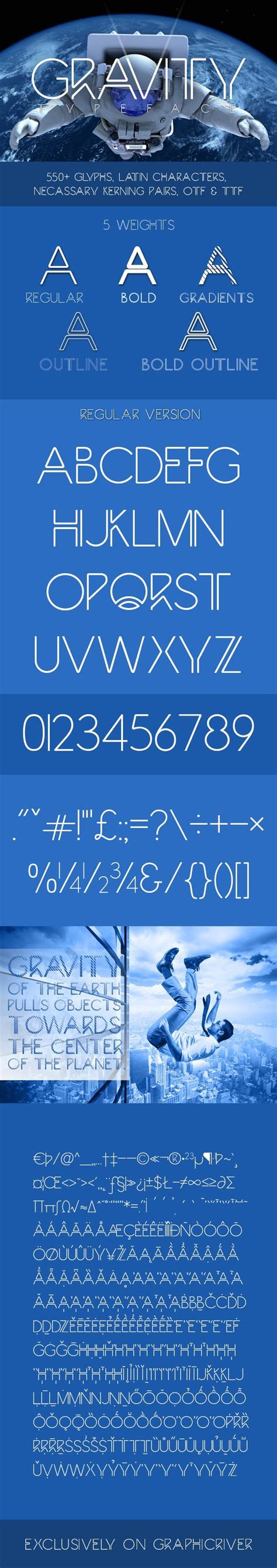 Gravity | Fonts design, Lettering fonts, Typeface