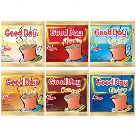 Good Day Coffe All Variant / Kopi Instant 3 in 1 / isi 5 Sachet [1 Box ...