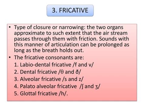 Manners of articulation 2 | PPT