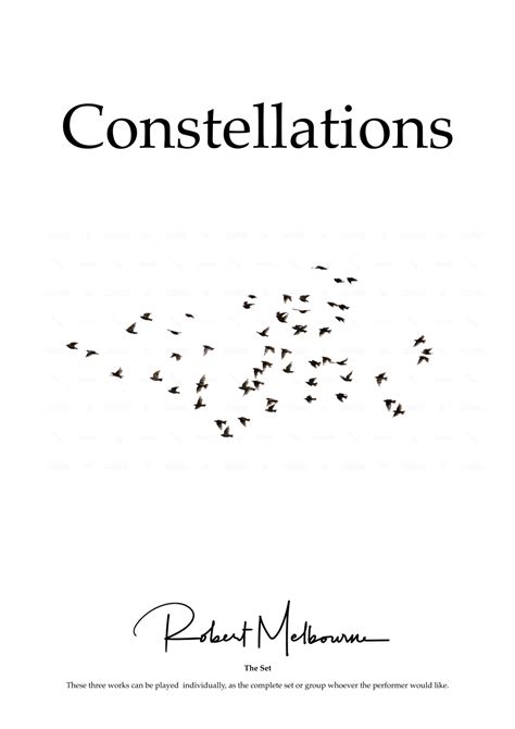 Constellations III: Elegie by Robert Melbourne Sheet Music for Piano Solo at Sheet Music Direct