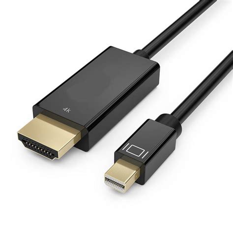 3m MINI DISPLAYPORT THUNDERBOLT TO HDMI CABLE (4k model) MACBOOK ...