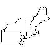 Blank Map Of United States Northeast Region