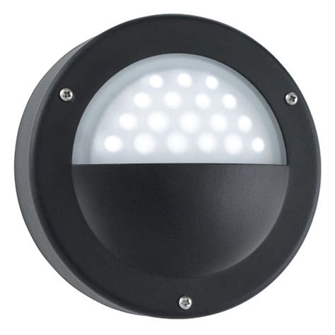 IP44 Outdoor LED Wall Light 8744Bk | The Lighting Superstore