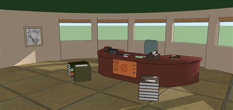 hokage room office finish :) image - Naruto Konoha Life - ModDB