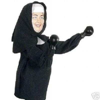 The Worldwide Nun: Boxing Nun Puppet Incites Rioting by Local Nuns