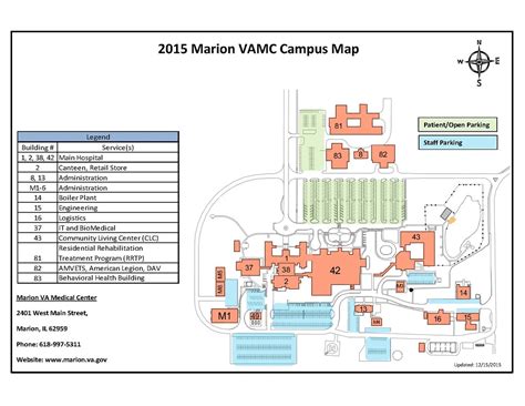 Campus Map | VA Marion Health Care | Veterans Affairs