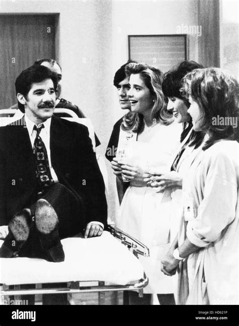 NURSES, (from left): Geraldo Rivera, Carlos LaCamara, Mary Jo Keenen ...