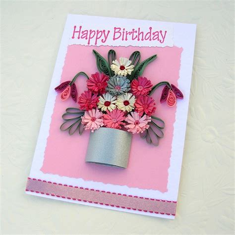 handmade quilled birthday cards ideas ~ ideas arts and crafts projects