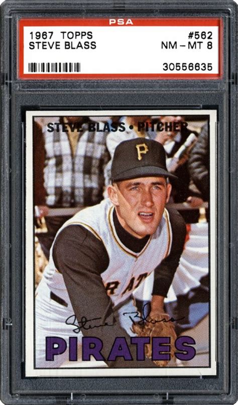 Auction Prices Realized Baseball Cards 1967 Topps Steve Blass