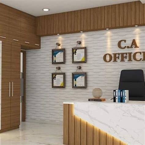 👉Beautiful CA Office Interior👌🤗 | Office cabin design, Small office design, Doctor office design