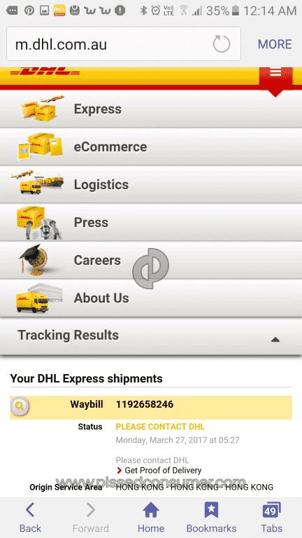 Dhl - Express Delivery Service Review Apr 01, 2017 @ Pissed Consumer