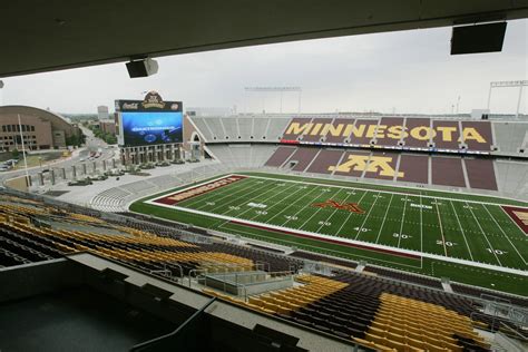 Gophers football home gets new name: Huntington Bank Stadium | AP News