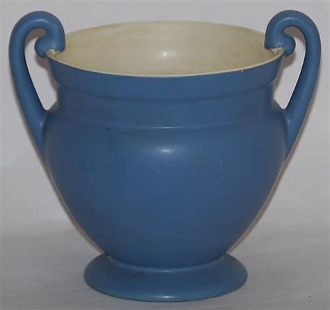 Coors Pottery Blue Handled Vase | Vintage pottery, Pottery, Pottery art