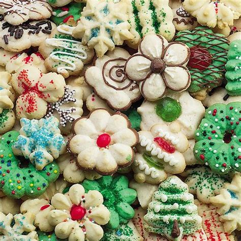 Classic Buttery Spritz Cookies | Recipe | Christmas spritz cookies, Spritz cookie recipe ...