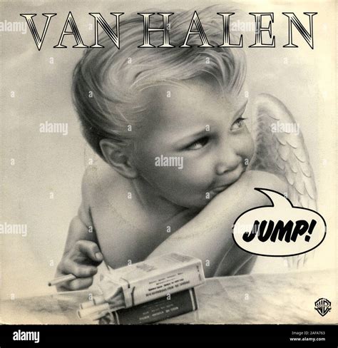 Van Halen - Jump - Vintage vinyl album cover Stock Photo - Alamy