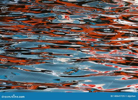 Abstract Reflections of Colours in Water Stock Image - Image of lake, colorfulbackground: 140641725