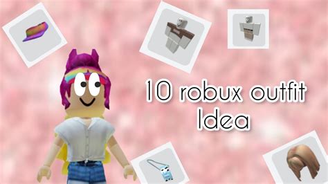 10 Robux Outfit Idea💅😋💖 - YouTube