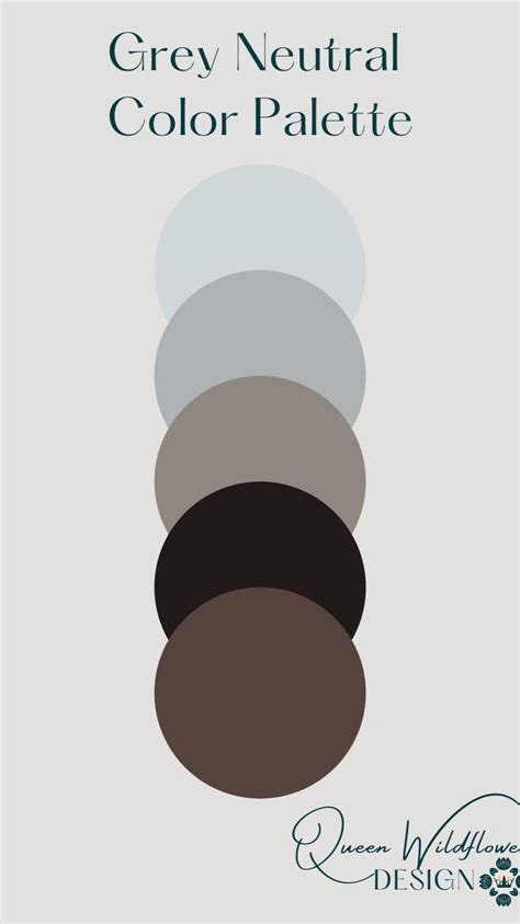 Grey neutral color palette – Artofit