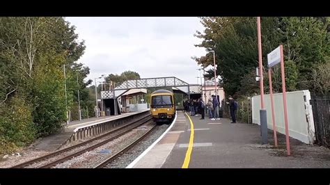 *Train switches over tracks* Warminster Railway Station, Wiltshire ...