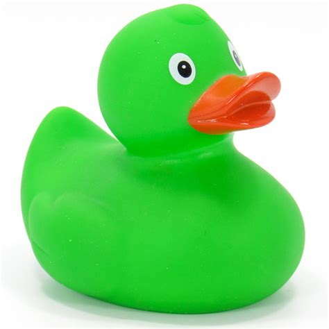 Green Classic Rubber Duck | Ducks in the Window