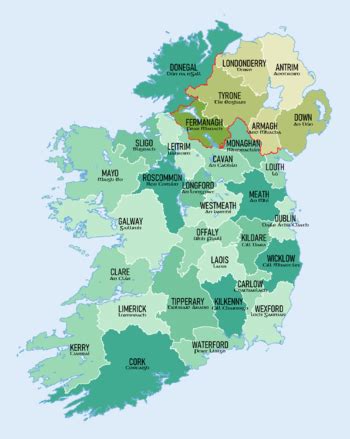 Useful Notes / The Magical Counties of Éire - TV Tropes