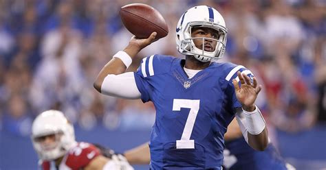 Indianapolis Colts quarterback Jacoby Brissett is playing catch-up.