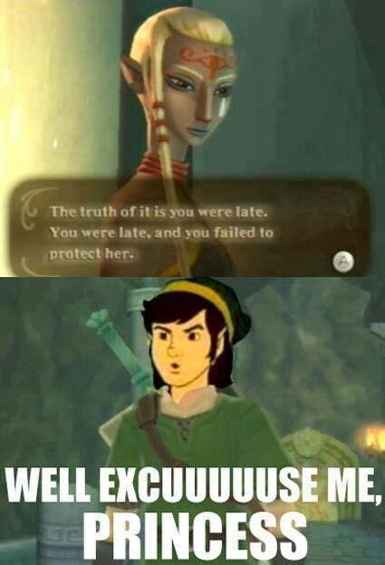 Well excuse me | Legend of zelda memes, Zelda funny, Legend of zelda breath