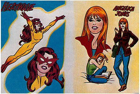 Firestar, created for TV's "Spiderman and His Amazing Friends," 1981 ...