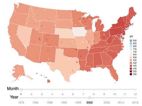 The Decline of Acid Rain in the United States