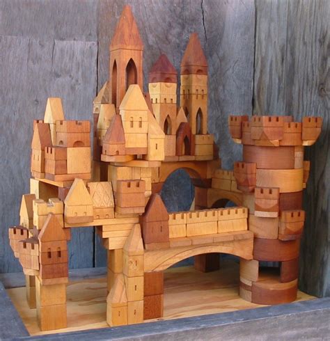 " Handmade wooden toy Castle building blocks " | Wooden toy castle, Toy castle, Wooden toys