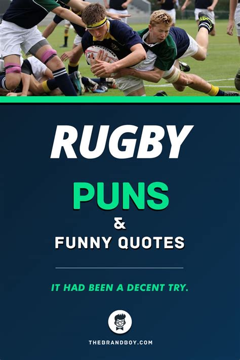 60+ Best Rugby Puns and Funny Quotes - theBrandBoy.Com | Rugby puns ...