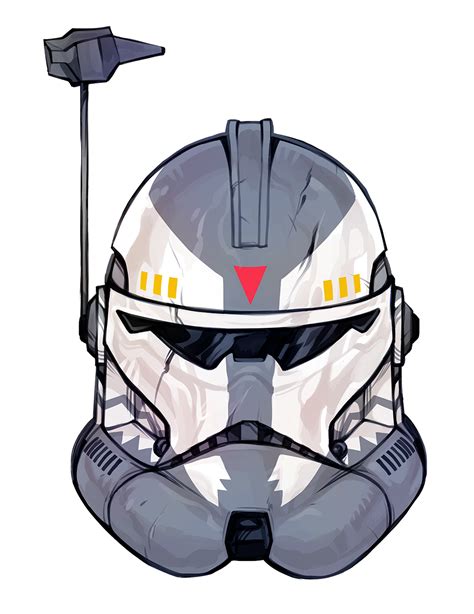 Commander Wolffe Phase 2 Clone Trooper Helmet / Wolf Pack / Star Wars helmet / Clone Trooper ...