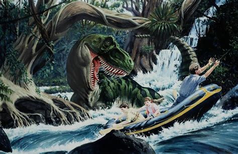 Original concept art for the original Jurassic Park 😍 . . . Photos from ...