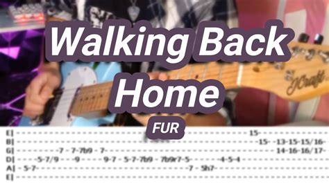 Walking Back Home |©FUR |【Guitar Solo Cover】with TABS - YouTube