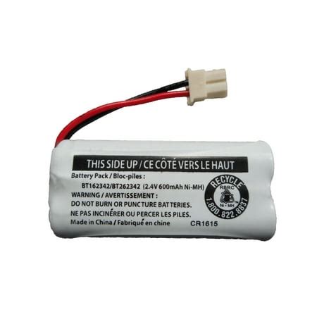 Replacement Battery BT162342 / BT262342 for Vtech AT&T Cordless ...