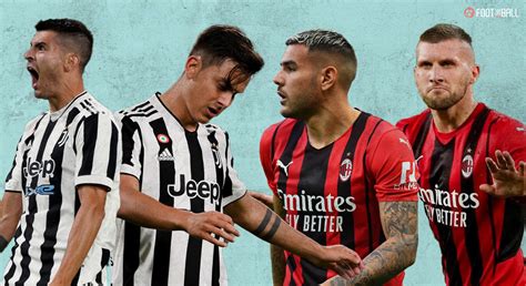 Serie A Report: Juventus 1-1 AC Milan - Highlights And Key Takeaways