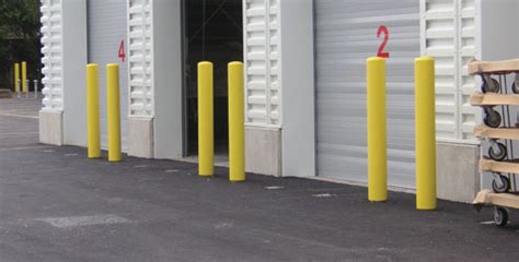 Parking Lot Bollards | lineprostriping.com