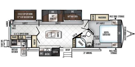 2021 Rockwood Signature Travel Trailer Floor Plans | Viewfloor.co