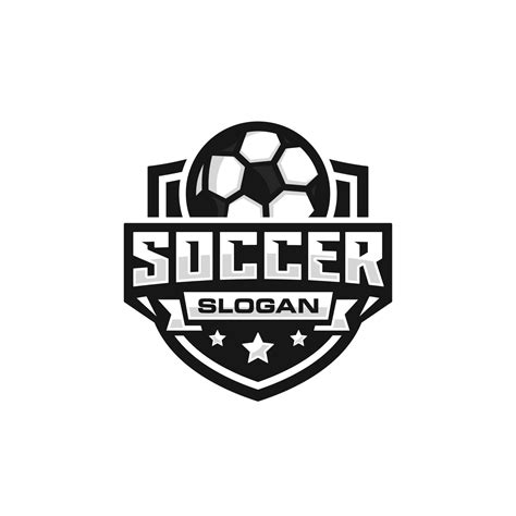 Soccer team emblem logo design vector illustration 18937872 Vector Art ...