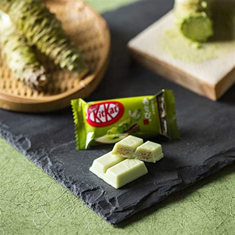 Japanese Kit Kat - Wasabi Chocolate Box 5.2oz (12 Mini Bar) | Pricepulse