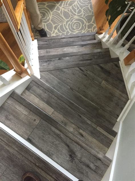 Luxury Vinyl Plank Flooring On Stairs: An Affordable And Durable Option ...