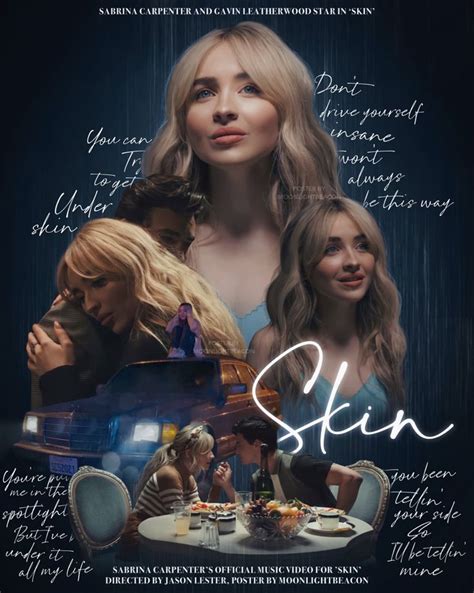 Sabrina Carpenter, Skin Poster | Sabrina carpenter, Sabrina, Skin mine