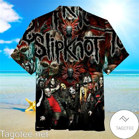 Slipknot Rock Band Wondrous Hawaiian Shirt - Tagotee