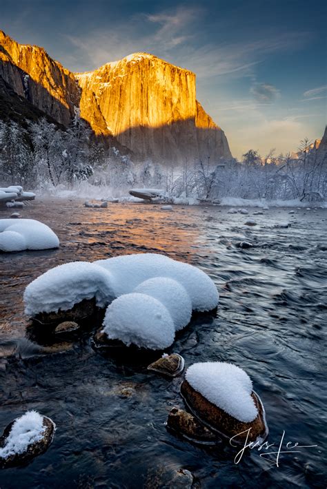 Yosemite Picture of Merced River, Winters Valley View | Photos by Jess Lee