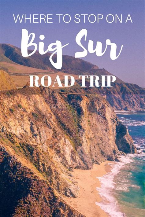 11 Scenic Stops on a San Francisco to Big Sur Road Trip - Road Trip ...