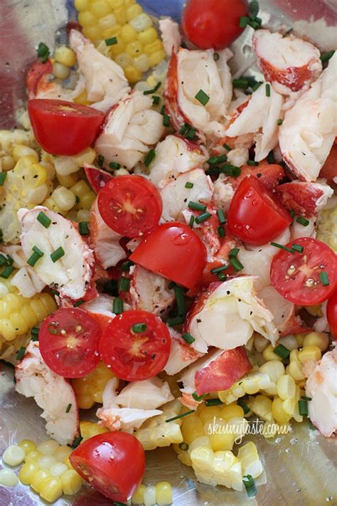 Chilled Lobster Salad with Sweet Summer Corn