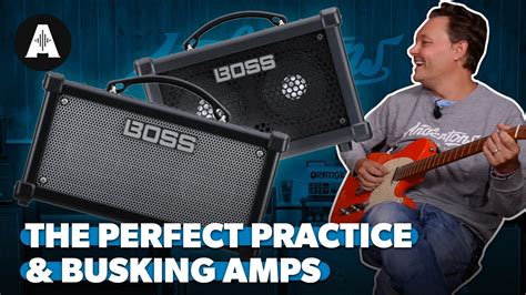 NEW Boss Dual Cube LX Amps - Perfect For Practice & Busking! - YouTube