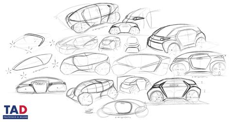 Audi e-Twin Concept - Preliminary Design Sketches - Car Body Design