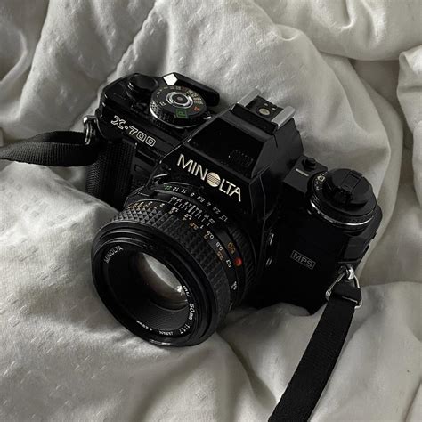 Selling a Minolta X-700 Film Camera with 50mm F1.7... - Depop